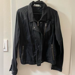 Athleta Black Moto Jacket *read description*